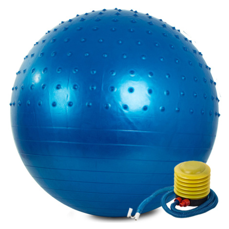 Modré míče a balónky