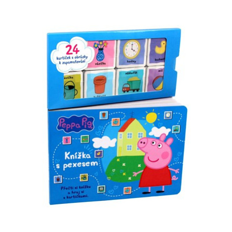 Peppa Pig - Knížka s pexesem  | Kolektiv, Vendula Kolašínová