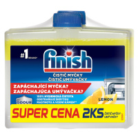 FINISH Čistič myčky Lemon Sparkle 2 x 250 ml