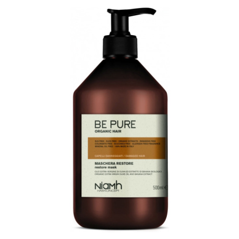 ​Niamh Hairkoncept Be Pure Restore Mask - obnovující maska na vlasy, 500 ml