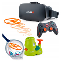 dárek Pod Stromeček Brýle Vr Brýle 3D 360 Stupňů+gamepad+vystřelovač Disků