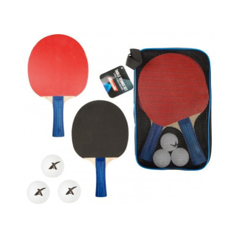 Sada na stolní tenis 2 pálky 26cm + 3 míčky v pouzdře Teddies