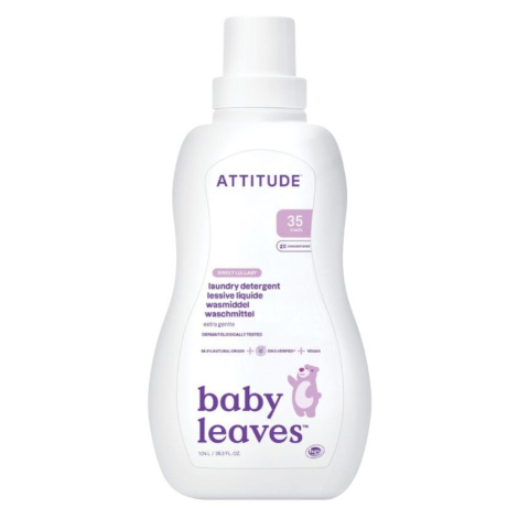 ATTITUDE Baby Leaves Prací gel pro děti s vůní Sweet Lullaby 1040 ml