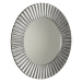SAPHO PRIDE kulaté zrcadlo v dřevěném rámu ø 90cm, stříbrná PD902