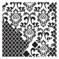 Šablona Cadence kolekce HomeDeco 45 x 45 cm - Ornamenty 4 Aladine