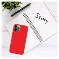 Zadní kryt Fixed Story pro Samsung Galaxy S23, červená