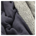 4Home Beránková deka světle šedá/antracit, 150 x 200 cm