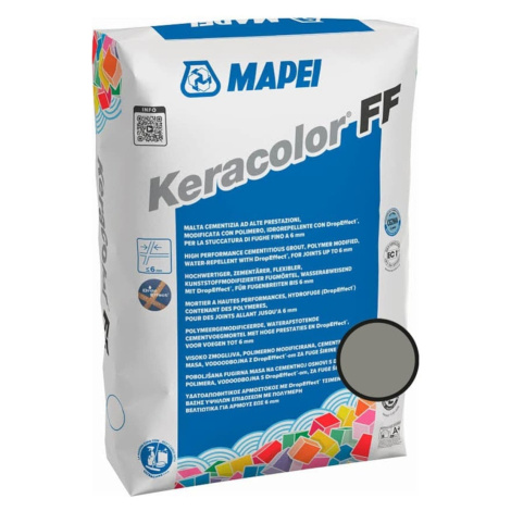 Spárovací hmota Mapei Keracolor FF šedá 25 kg CG2WA KERACOL25113
