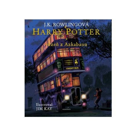 Harry Potter a vězeň z Azkabanu - ilustrované vydání | J. K. Rowlingová, Pavel Medek, Jim Kay ALBATROS