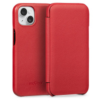 Pouzdro na iPhone 13 Mini Obal kožené s flipem slim case book Movear