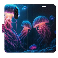 iSaprio flip pouzdro Jellyfish pro Xiaomi Redmi 8