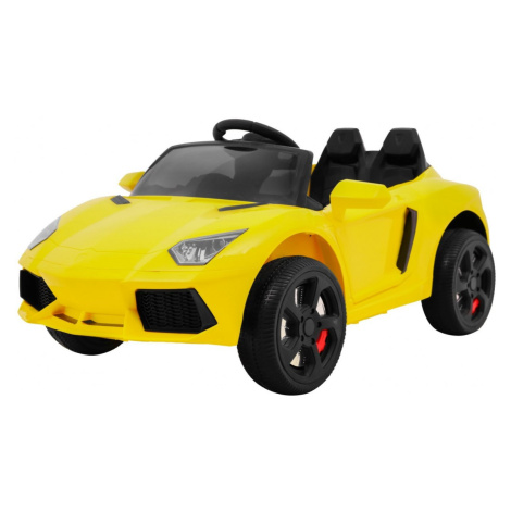 mamido Elektrické autíčko Future EVA kola žluté