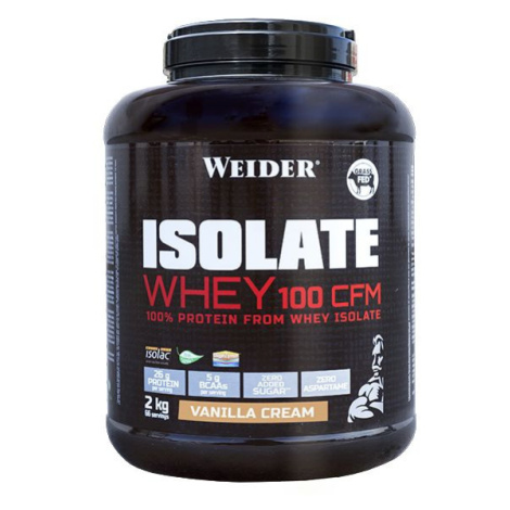 WEIDER Isolate Protein Vanilla 2 kg