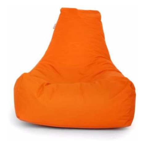 Oranžové sedací vaky