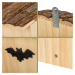 Blumfeldt Domeček pro netopýry, hnízdo, pomoc při přezimování, celoročně obyvatelný, piniové dře