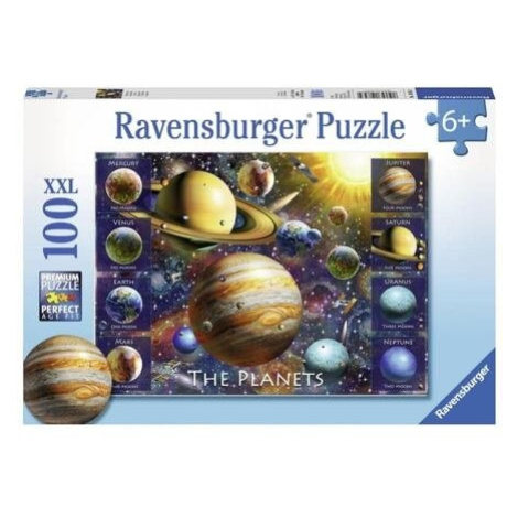 Ravensburger Planety - puzzle 100 dílků