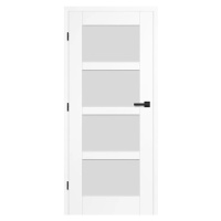 Interiérové dveře Juka 4 - Sněhobílá Greko, 80/197 cm, P