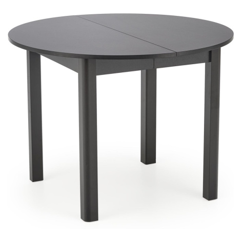 HALMAR Jídelní rozkládací stůl RINGO 102/142 cm černý