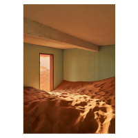 Paper Collective designové moderní obrazy Sand Village I (50 x 70 cm)