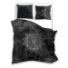 Faro Povlečení ze saténové bavlny Pure Sateen 140x200 cm černé