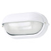 G & L Handels GmbH Venkovní nástěnné světlo 400180 ovál v bílé barvě