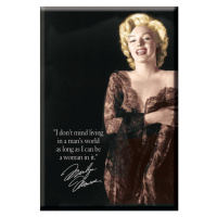 Plechová cedule Marilyn - Man's World, (31.8 x 40.6 cm)