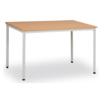 KOVO PRAKTIK Jídelní stůl 120 x 60 cm deska šedá