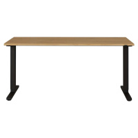 Pracovní stůl s elektricky nastavitelnou výškou s deskou v dubovém dekoru 80x160 cm Agenda – Ger