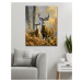 Obrazy na stěnu - Jelení lesní krása Rozměr: 40x50 cm, Rámování: vypnuté plátno na rám