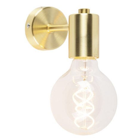 Nástěnná lampa ve stylu art deco zlatá - Facil 1 QAZQA
