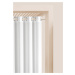 Dekorační terasový závěs s kroužky TARAS bílá 180x260 cm (cena za 1 kus) MyBestHome