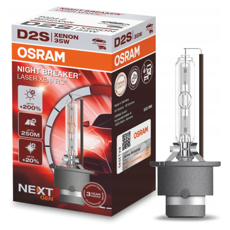 Osram D2S Night Breaker Laser Xenarc +200% Next