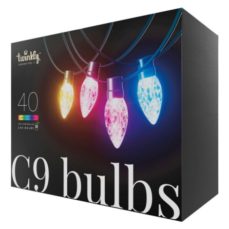 Twinkly C9 bulbs chytré žárovky 40 ks