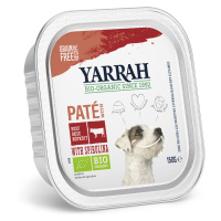 Yarrah Bio Paté 12 x 150 g - bio hovězí s bio spirulinou