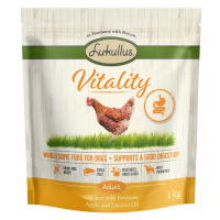 Lukullus Vitality Digestion s kuřecím (bez obilnin) - výhodné balení: 5 x 1 kg