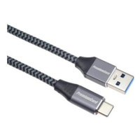 PremiumCord kabel USB-C - USB 3.0 A (USB 3.2 generation 1, 3A, 5Gbit/s)  1m oplet