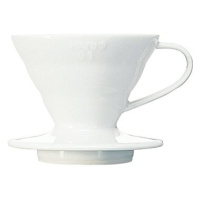 Hario Dripper V60-01, keramický, bílý