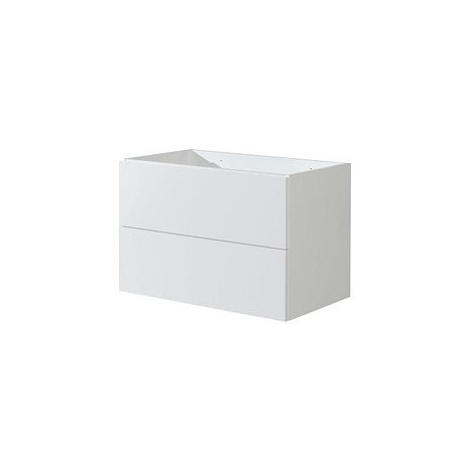 Aira desk, koupelnová skříňka, bílá, 2 zásuvky, 810x530x460 mm MEREO