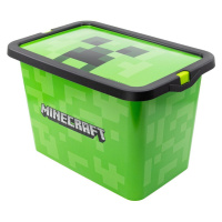 Popron.cz Plastový úložný box - Minecraft 7 l