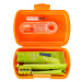 CURAPROX Travel set ORTHO oranžový 1 kus