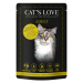 Cat's Love 24 x 85 g – výhodné balení - telecí s krocanem