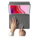 Logitech Combo Touch QWERTY britská pro Apple 10.2-inch iPad 7. generace, 8. generace - 920-0096