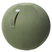 VLUV Sedací míč SOVA, látkový potah v přírodních odstínech, 600 - 650 mm, zelené pesto