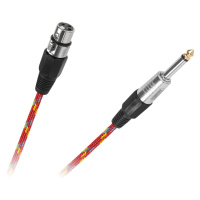 Mikrofonní kabel CANON XLR - JACK 6,3 mm 5 m