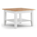Konferenční stolek BELLU borovice/bílá