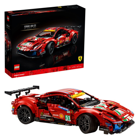 LEGO LEGO® Technic 42125 Ferrari 488 GTE „AF Corse #51”