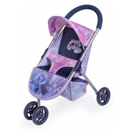 DeCuevas Toys DeCuevas 90276 Sportovní kočárek pro panenky tříkolový Magic Bubble 2024 55 cm
