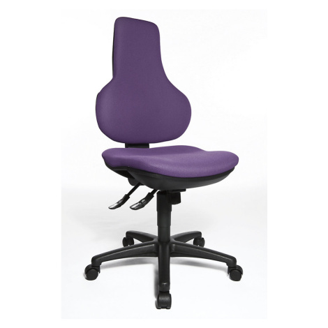 Topstar Kancelářská otočná židle ERGO POINT SY, s výškově přestavitelným ergonomickým opěradlem,