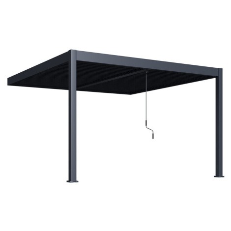Rojaplast bioklimatická pergola INTRO DUO 4x4 m, hliník - do stěny