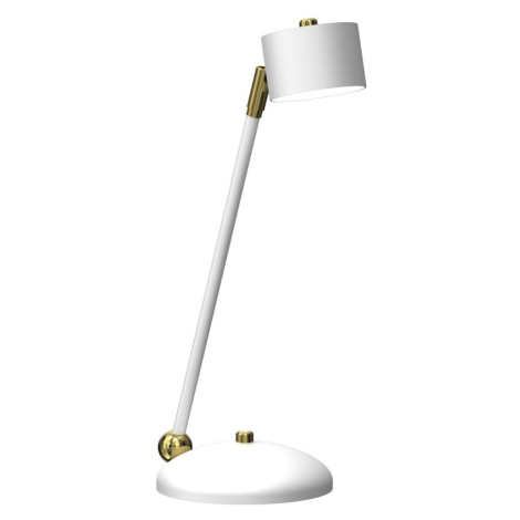 Stolní lampa ARENA 1xGX53/11W/230V bílá/zlatá Donoci